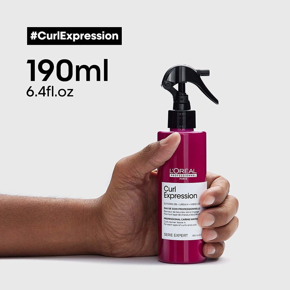 L'oreal Curl Expression Professional Caring Water Mist 190ml képe 1